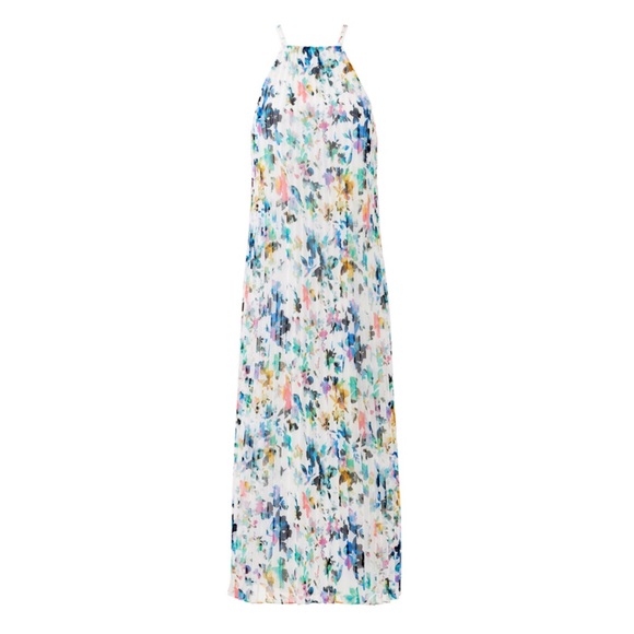 Likely Dresses & Skirts - LIKELY • Floral Chester Pleated Maxi Dress Baby Bump Friendly Wedding Shower